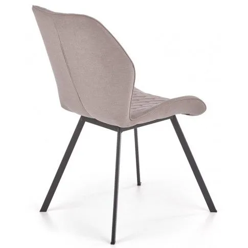 Szczegółowe zdjęcie nr 5 produktu Tapicerowane krzesło Monaco - popielate