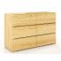 Zdjęcie produktu Komoda drewniana 6 szuflad Ventos 5S - Sosna.
