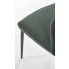 Szczegółowe zdjęcie nr 9 produktu Krzesło welurowe pikowane Wilhelm - ciemnozielone