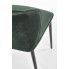 Szczegółowe zdjęcie nr 8 produktu Krzesło pikowane Wilhelm - ciemnozielone