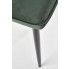 Szczegółowe zdjęcie nr 10 produktu Krzesło welurowe pikowane Wilhelm - ciemnozielone