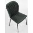Szczegółowe zdjęcie nr 4 produktu Krzesło welurowe pikowane Wilhelm - ciemnozielone