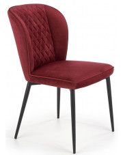 Krzesło pikowane Wilhelm - bordowe