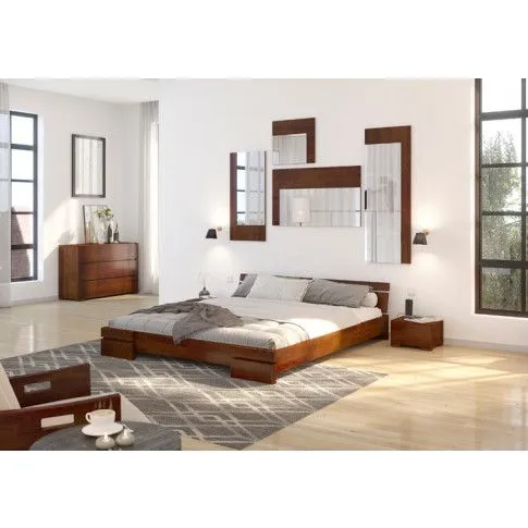 Zdjęcie drewniana szafka nocna z szufladą Inca 6S  | Edinos.pl