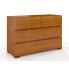 Zdjęcie produktu Komoda drewniana z szufladami Verlos 3S - Olcha.
