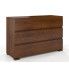 Zdjęcie produktu Komoda drewniana z szufladami Verlos 3S - Orzech.