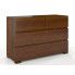Zdjęcie produktu Komoda drewniana z szufladami Verlos 3S - Dąb.