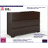 Fotografia Komoda drewniana z szufladami Verlos 3S - Palisander z kategorii Komody