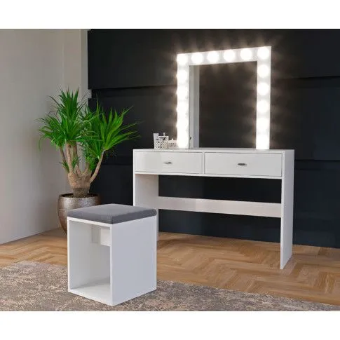 Zdjęcie skandynawski taboret Kerem biały- sklep Edinos.pl