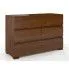 Zdjęcie produktu Komoda drewniana z szufladami Narcyx 4S - Dąb.