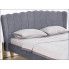 Zdjęcie podwójne łóżko w stylu glamour tapicerowane Rita - sklep Edinos.pl