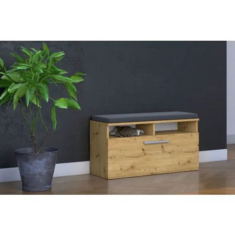 Zdjęcie elegancka szafka na buty Juvi dąb artisan | Edinos.pl