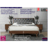 Fotografia Podwójne łóżko w stylu retro Salvator z kategorii Łóżka tapicerowane