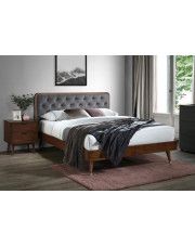 Podwójne łóżko w stylu retro Salvator