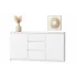 Komoda biała 120 cm Suso