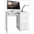 Zdjęcie nowoczesne biurko do biura Blanco 2X - biały mat - sklep Edinos.pl