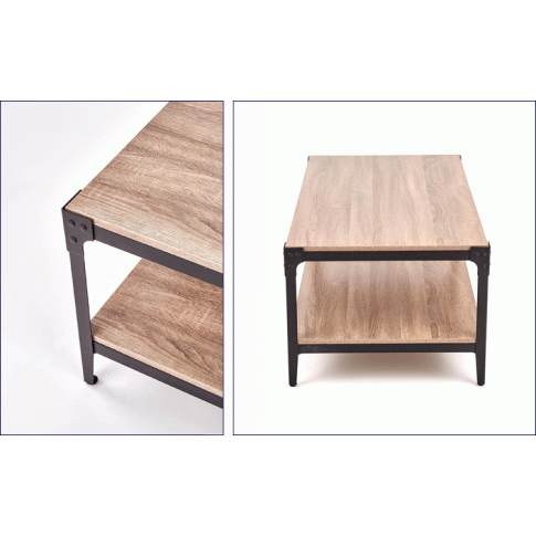 Zdjęcie Ława industrialna dąb naturalny Ofeno  | Edinos.pl