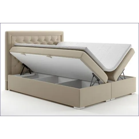 Szczegółowe zdjęcie nr 6 produktu Podwójne łóżko boxspring Tomis 140x200 - 32 kolory