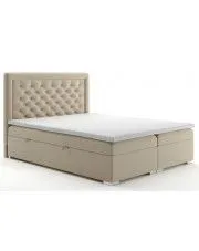 Podwójne łóżko boxspring Persea 140x200 - 40 kolorów