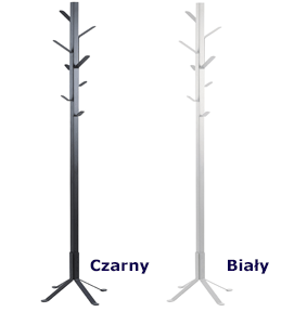 Minimalistyczne wieszaki Maye - stojące