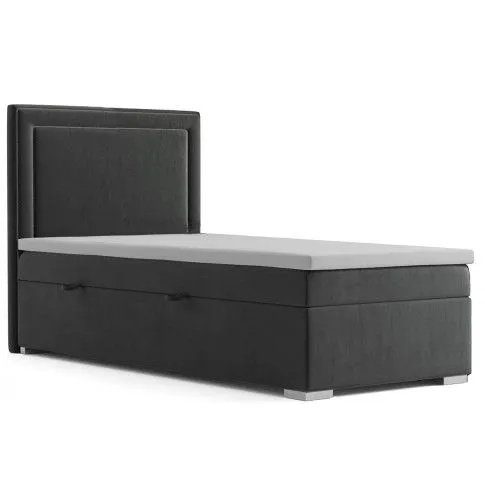 Zdjęcie produktu Pojedyncze łóżko boxspring Bravino 90x200 - 32 kolory.