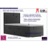 Fotografia Pojedyncze łóżko boxspring Bravino 90x200 - 32 kolory z kategorii Łóżka kontynentalne