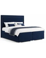 Podwójne łóżko boxspring Bravino 160x200 - 32 kolory w sklepie Edinos.pl
