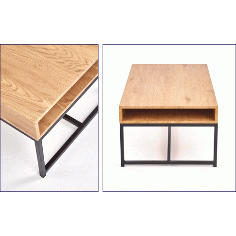 Zdjęcie prostokątna ława loftowa Befo  | Edinos.pl