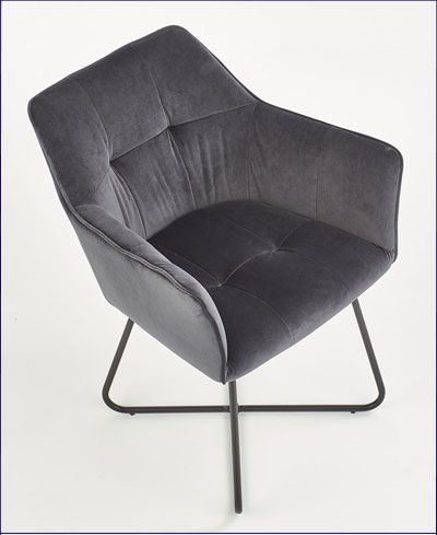 Produkt Modernistyczne krzesło muszelka Roxi - popiel - zdjęcie numer 2