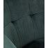 Szczegółowe zdjęcie nr 11 produktu Nowoczesne krzesło muszelka Roxi - zielony