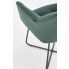Szczegółowe zdjęcie nr 10 produktu Nowoczesne krzesło muszelka Roxi - zielony