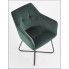 Zdjęcie zielone tapicerowane krzesło Roxi - sklep Edinos.pl