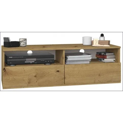 Zdjęcie szafka rtv do salonu Favero 2X - dąb artisan | Edinos.pl