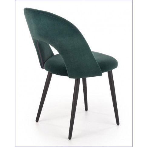 krzesło getti zielony bok tył