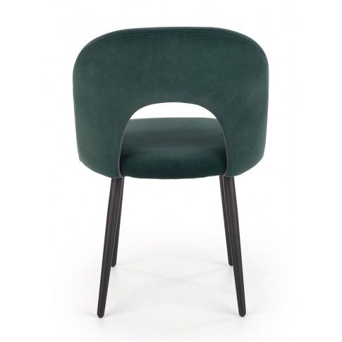krzesło getti zielony tył