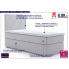 Fotografia Pojedyncze łóżko boxspring Halaris 80x200 - 32 kolory z kategorii Łóżka tapicerowane