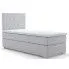 Zdjęcie produktu Pojedyncze łóżko boxspring Orlando 80x200 - 58 kolorów.