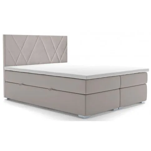 Zdjęcie produktu Łóżko kontynentalne Halaris 120x200 - 32 kolory.