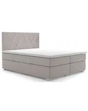 Łóżko małżeńskie boxspring Orlando 160x200 - 40 kolorów w sklepie Edinos.pl