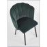 Zdjęcie zielone krzesło glamour Holix - sklep Edinos.pl