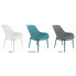 Szczegółowe zdjęcie nr 4 produktu Ażurowe krzesło Vuppi - białe