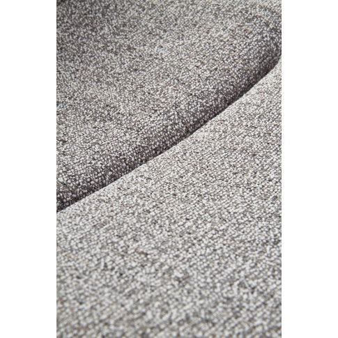 Szczegółowe zdjęcie nr 11 produktu Loftowe krzesło tapicerowane Mendez - popiel