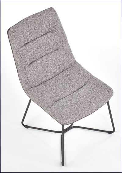 Produkt Loftowe krzesło tapicerowane Mendez - popiel - zdjęcie numer 2