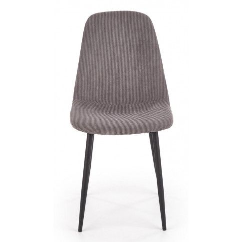 Szczegółowe zdjęcie nr 6 produktu Minimalistyczne krzesło Semi - popiel