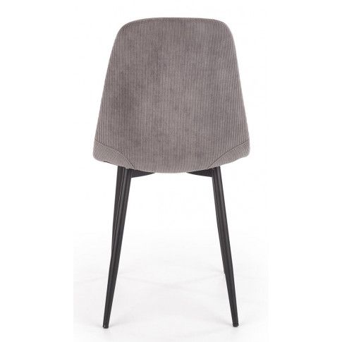 Szczegółowe zdjęcie nr 9 produktu Minimalistyczne krzesło Semi - popiel