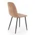 Szczegółowe zdjęcie nr 8 produktu Stylowe krzesło Mavo - beżowe