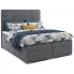 Zdjęcie produktu Dwuosobowe łóżko boxspring Monti 160x200 - 32 kolory.