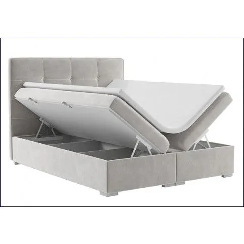 Szczegółowe zdjęcie nr 4 produktu Dwuosobowe łóżko boxspring Monti 160x200 - 32 kolory