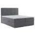 Zdjęcie produktu Dwuosobowe łóżko boxspring Nubis 160x200 - 40 kolorów.