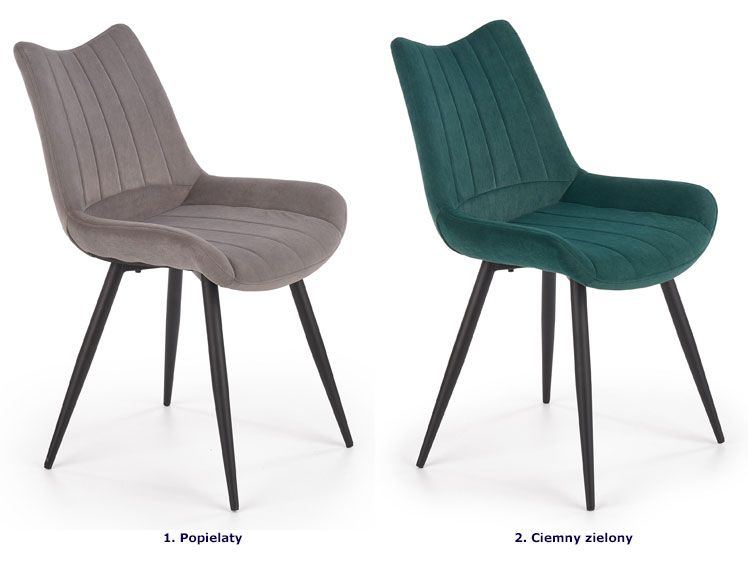 Produkt Luksusowe krzesło Debi - zielony - zdjęcie numer 4